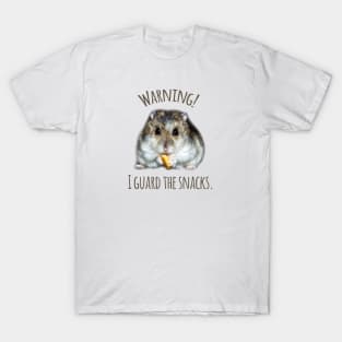 The snack guardian hamster T-Shirt